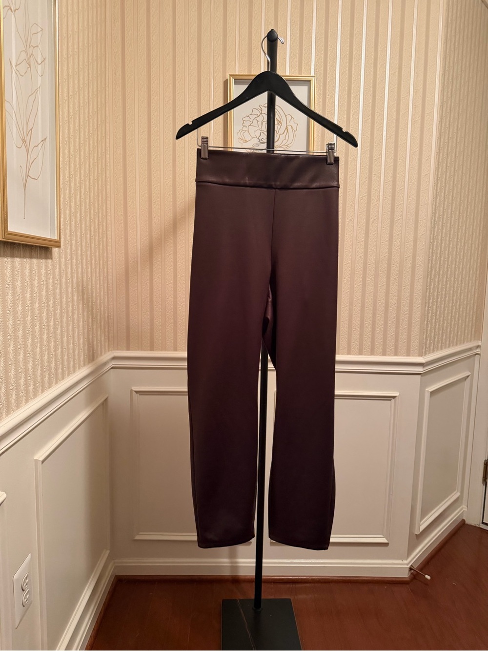 Lane Bryant Black Pull-On Straight Leg Pants